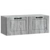 vidaXL V&aelig;gh&aelig;ngt TV-skab V&aelig;gmonteret Gr&aring; sonoma-eg 78,5 x 31 x 30 cm