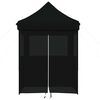 vidaXL Party Tent Sort 200 x 200 x 306 cm Oxford stof