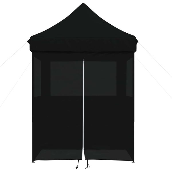 vidaXL Party Tent Sort 200 x 200 x 306 cm Oxford stof