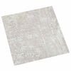 vidaXL Gulvplanker Hvid og tr&aelig; 5,11 m&sup2; 55 stk. PVC