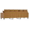 vidaXL 3-personers sofa 210 cm fl&oslash;jl brun