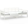vidaXL daybed 80x200 cm massivt fyrretr&aelig; hvid