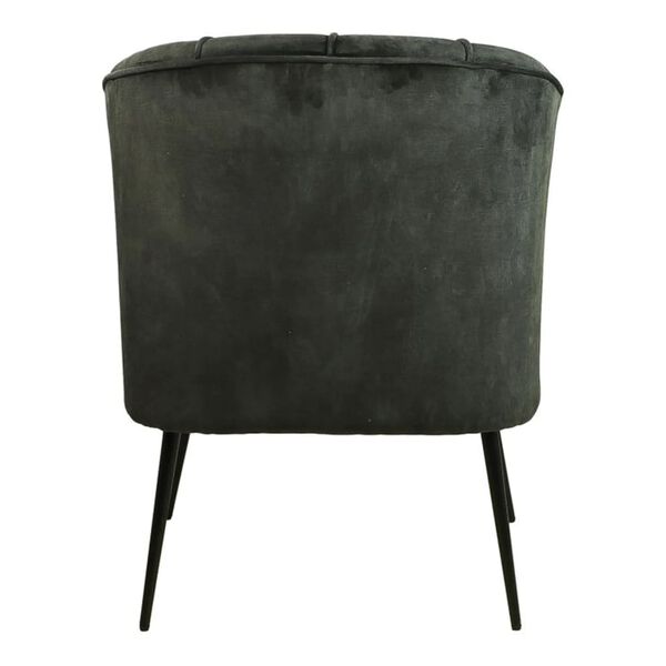 HSM Collection spisebordsstol Chester m&oslash;rkegr&aring;