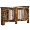 vidaXL Radiatorcover R&oslash;get eg 152 x 19 x 81,5 cm Konstrueret tr&aelig;