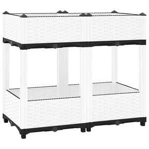 vidaXL h&oslash;jbed 80x40x71 cm polypropylen