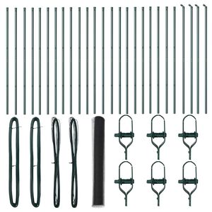 vidaXL Hegnsp&aelig;l Gr&aring;