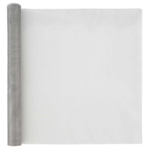 vidaXL Netsk&aelig;rm 80 x 500 cm 18 mesh Rustfrit St&aring;l 304 S&oslash;lv