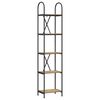 vidaXL Bogreol 5 niveauer 40 x 30 x 183 cm Konstrueret tr&aelig;