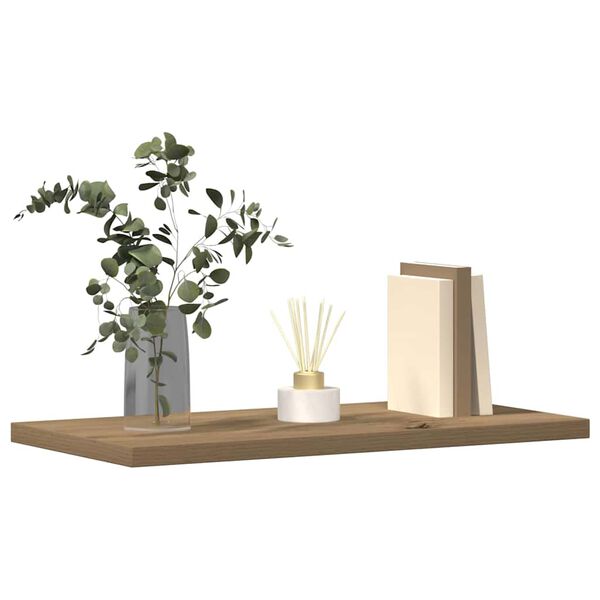 vidaXL væghylder 4 stk. 40x20x1,5 cm konstrueret træ kunsteg
