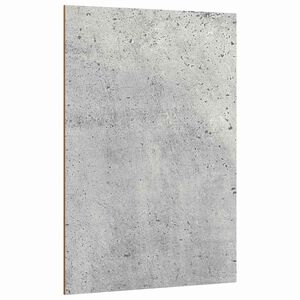 vidaXL Dekor Panels 12 stk. Betongr&aring; 21 x 30 x 0,27 cm Konstrueret tr&aelig;