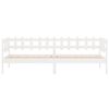 vidaXL daybed uden madras 80x200 cm massivt fyrretr&aelig; hvid