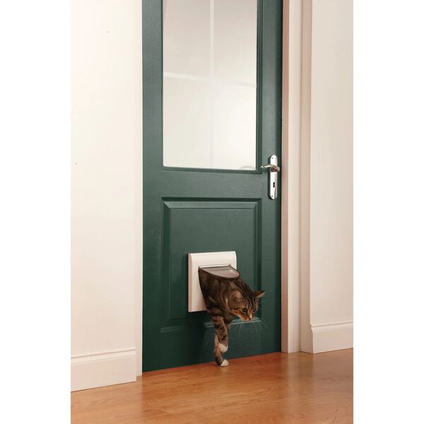 PetSafe manuel 4-vejs kattelem uden tunnel Classic 919 hvid 5031
