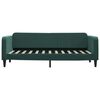 vidaXL daybed 80x200 cm velour m&oslash;rkegr&oslash;n