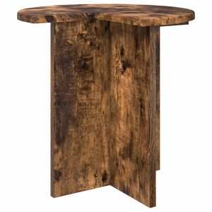 vidaXL Sidebord R&oslash;get eg &Oslash; 39 x 38 cm Konstrueret tr&aelig;