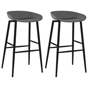 vidaXL barstole 2 stk. gr&aring;