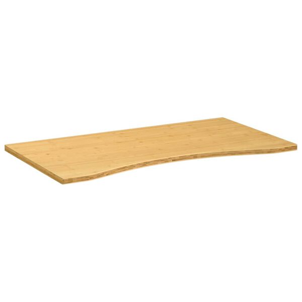 vidaXL bordplade til skrivebord 100x60x2,5 cm bambus