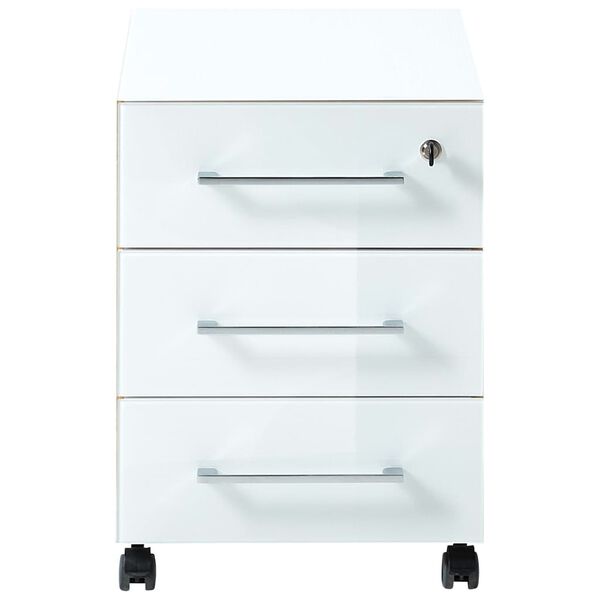 Germania rullende arkivskab GW-Monteria navarra-eg hvid