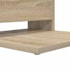 vidaXL Sidebord Sonoma eg 40 x 35 x 60,5 cm Konstrueret tr&aelig;