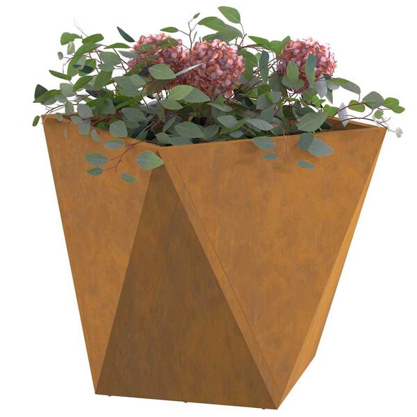 vidaXL Plantekasse 2 pcs Rusten 40 x 40 x 40 cm Cortenstål