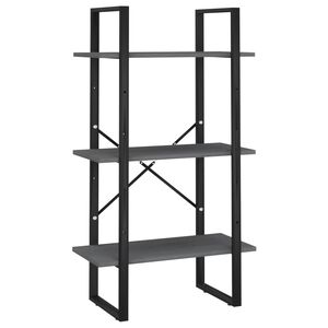 vidaXL opbevaringsreol 60x30x105 cm massivt fyrretr&aelig; gr&aring;