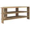 vidaXL Hj&oslash;rneTVskab 102x40,5x45cm Artisan Egetr&aelig; Konstrueret tr&aelig;