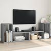 vidaXL tv-borde 2 stk. 75x30x50 cm konstrueret tr&aelig; gr&aring; sonoma-eg