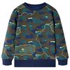 Sweatshirt til b&oslash;rn str. 128 kakimeleret