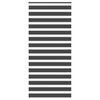 vidaXL zebragardin sort 110x200 cm stofbredde 105,9 cm polyester