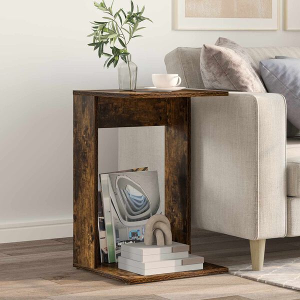 vidaXL Sidebord R&oslash;get eg 40 x 38 x 62,5 cm Konstrueret tr&aelig;