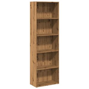 vidaXL bogreol 60x30x189 cm konstrueret tr&aelig; gammelt eg