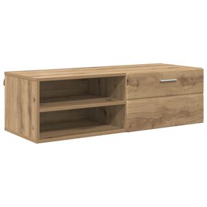 vidaXL Tr&aelig;skab Artisan Egetr&aelig; 100,5 x 39 x 30 cm Konstrueret tr&aelig;