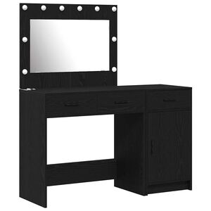 vidaXL Kl&aelig;deskab 2 stk. Sort 40 x 41 x 75 cm Konstrueret tr&aelig;