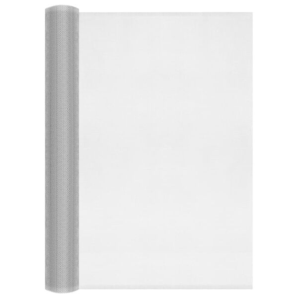 vidaXL net 60x1000 cm aluminium sølvfarvet