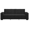 vidaXL 3-personers sofa 220x78x84 cm velour sort