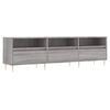 vidaXL tv-bord 150x30x44,5 cm konstrueret tr&aelig; gr&aring; sonoma-eg