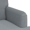 vidaXL Sofa 2 pcs Lysegr&aring; 144 x 80 x 85 cm Stof