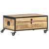 vidaXL sofabord 70x50x33 cm massivt mangotr&aelig;