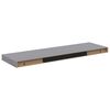 vidaXL v&aelig;ghylder 2 stk. 80x23,5x3,8 cm MDF gr&aring;