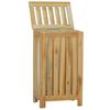 vidaXL vasket&oslash;jskurv 35x25x60 cm massivt teaktr&aelig;
