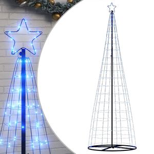 vidaXL LED-juletr&aelig; 550 LED'er 300 cm bl&aring;t lys