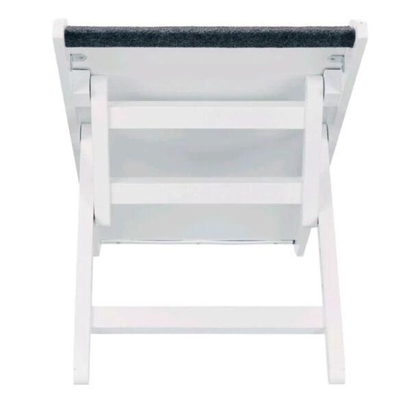 TRIXIE højdejusterbar kæledyrsrampe 36 x 90 cm MDF hvid 39375