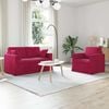 vidaXL Sofa 2 pcs Vinr&oslash;d