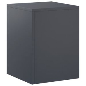 vidaXL Planteholder Antracit 30 x 30 x 40 cm Rustfrit st&aring;l