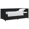 vidaXL daybed 80x200 cm massivt fyrretræ sort