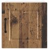 vidaXL K&oslash;kkenskab med d&oslash;r Gammelt tr&aelig; 40 x 31 x 40 cm Konstrueret tr&aelig;