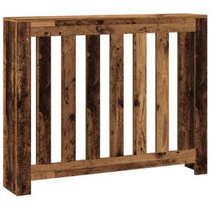 vidaXL radiatorskjuler 104x20x82 cm konstrueret tr&aelig; antikt tr&aelig;