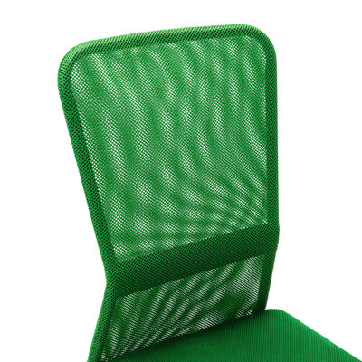 vidaXL kontorstol 44x52x100 cm meshstof grøn