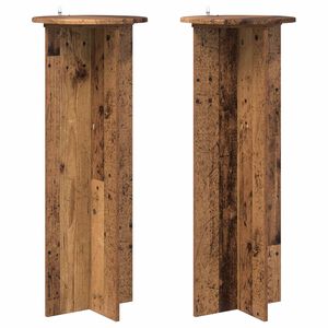 vidaXL Planteholder 2 stk. Gammelt tr&aelig; &Oslash;40 x 100 cm Konstrueret tr&aelig;