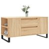 vidaXL sofabord 102x44,5x50 cm konstrueret tr&aelig; sonoma-eg