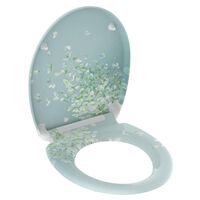 SCHÜTTE toiletsæde med soft-close og quick-release FLOWER IN THE WIND